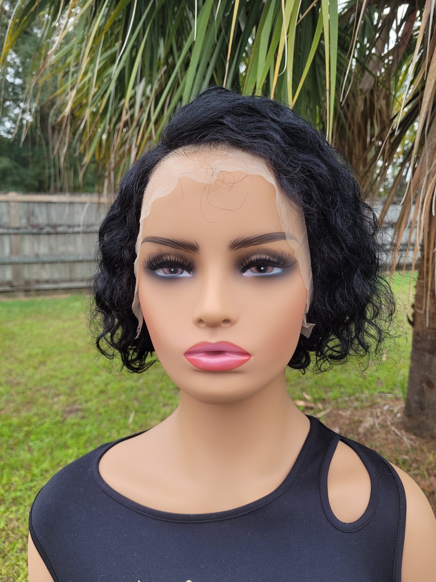 Monique 8" Pixie Curly Wig