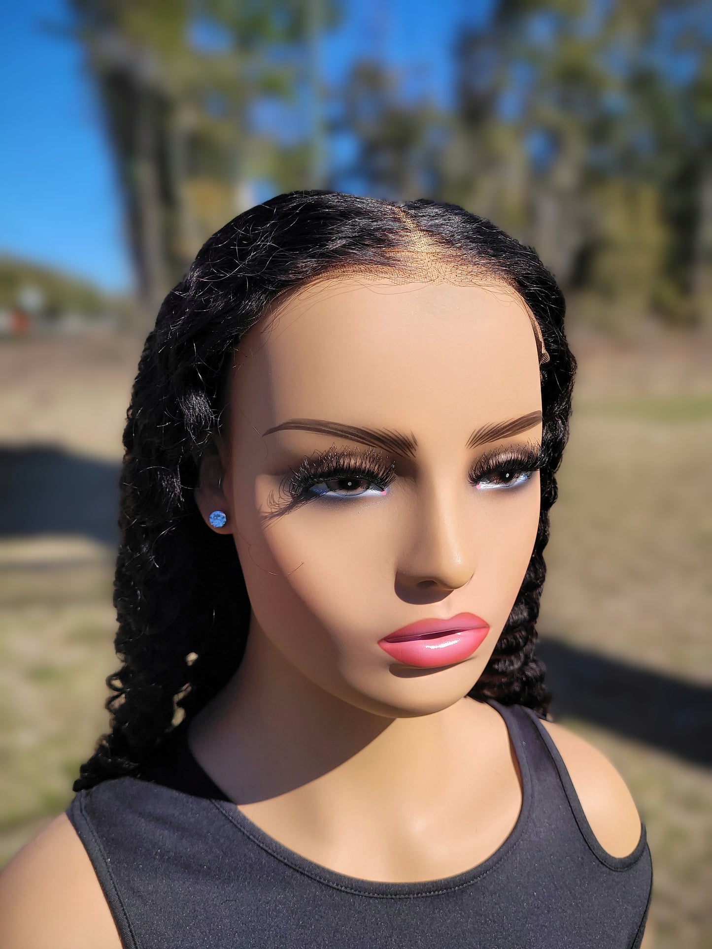 Mikayla 20' Deep Wave-Transparent Lace