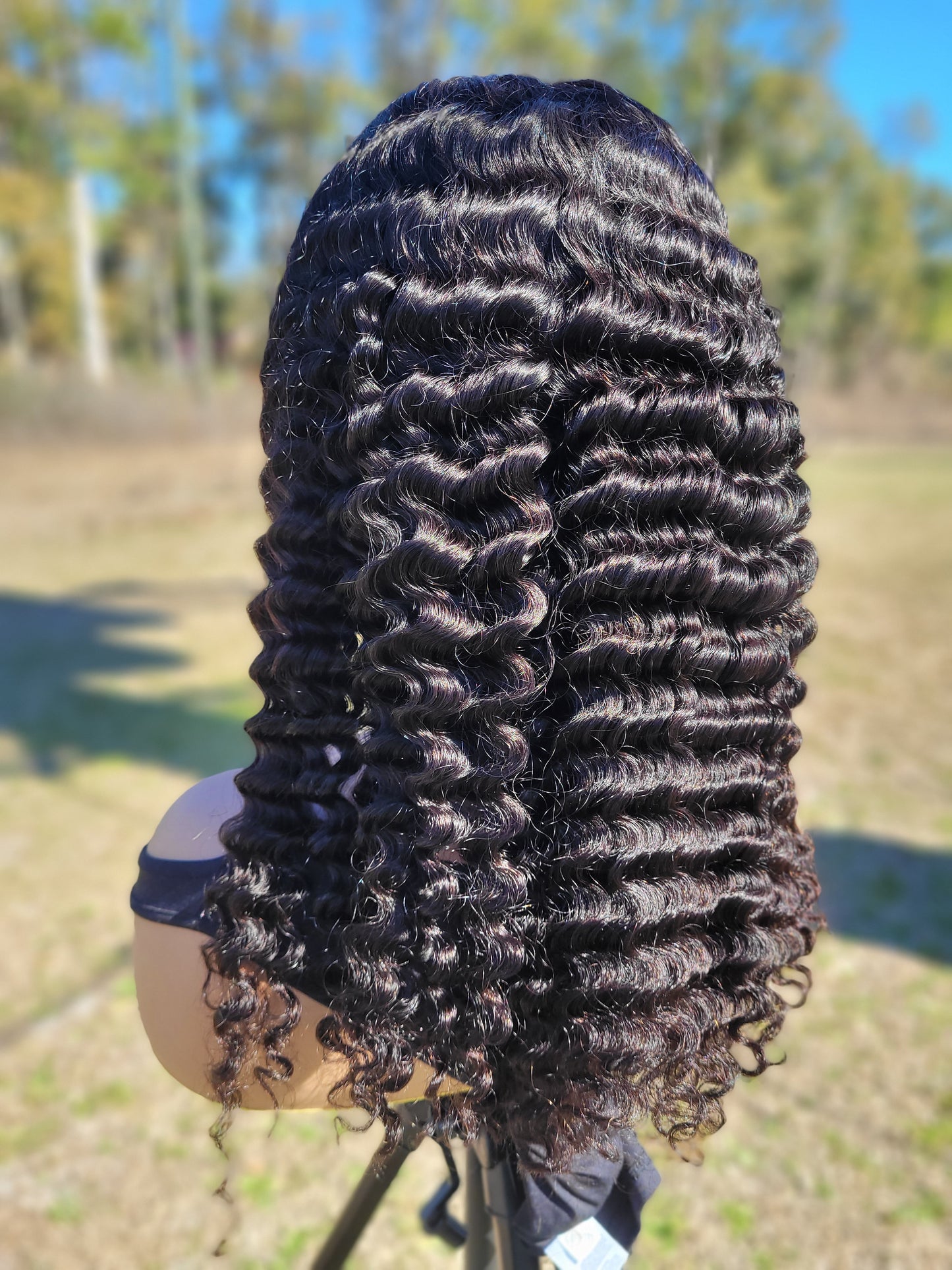 Mikayla 20' Deep Wave-Transparent Lace