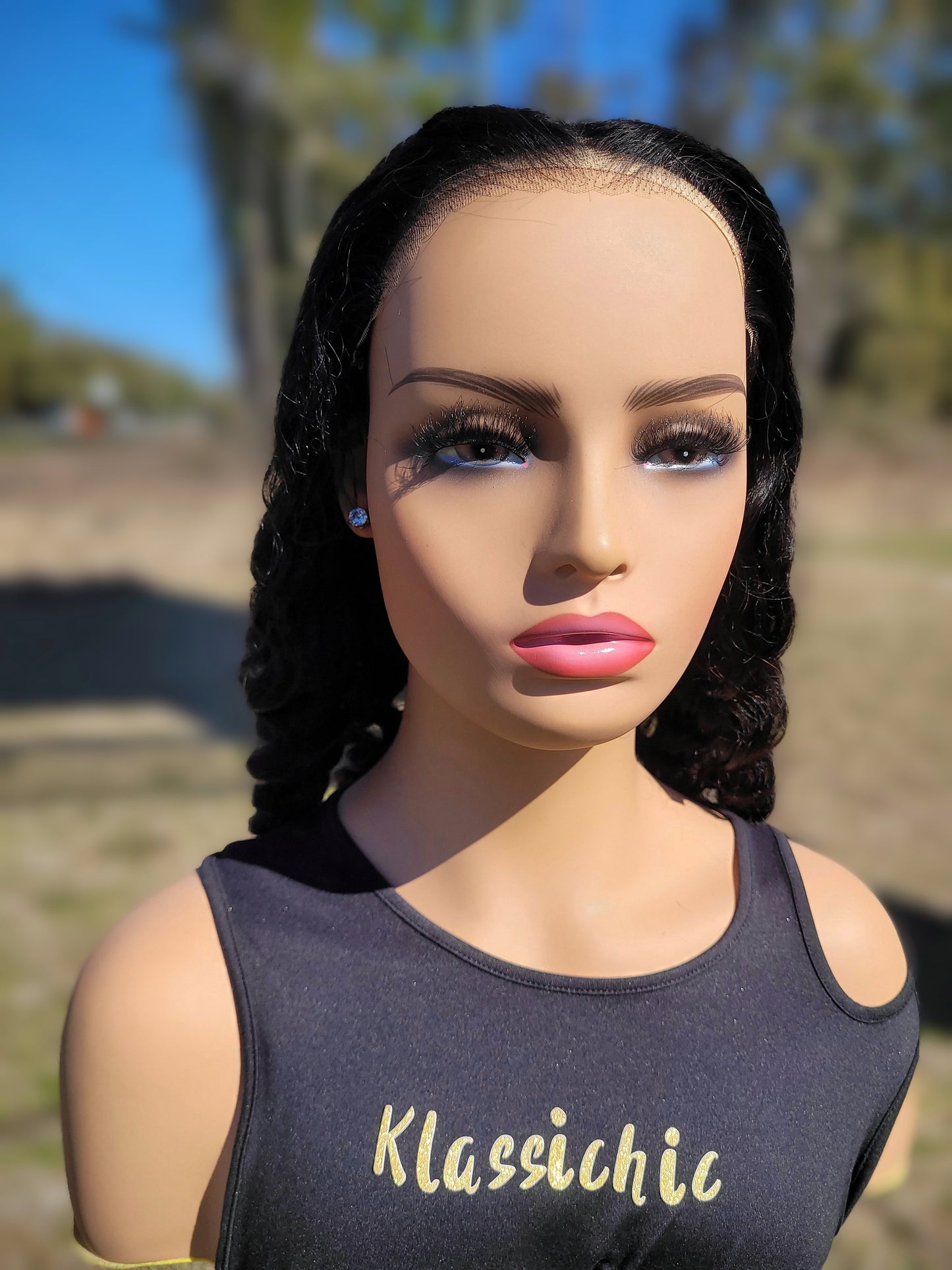 Kali 16' Loose Wave-Transparent Lace