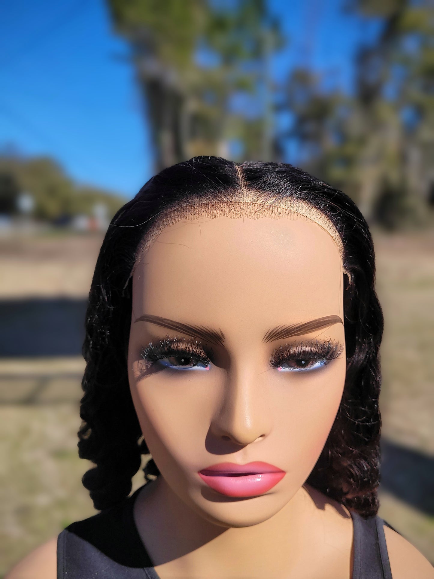 Kali 16' Loose Wave-Transparent Lace