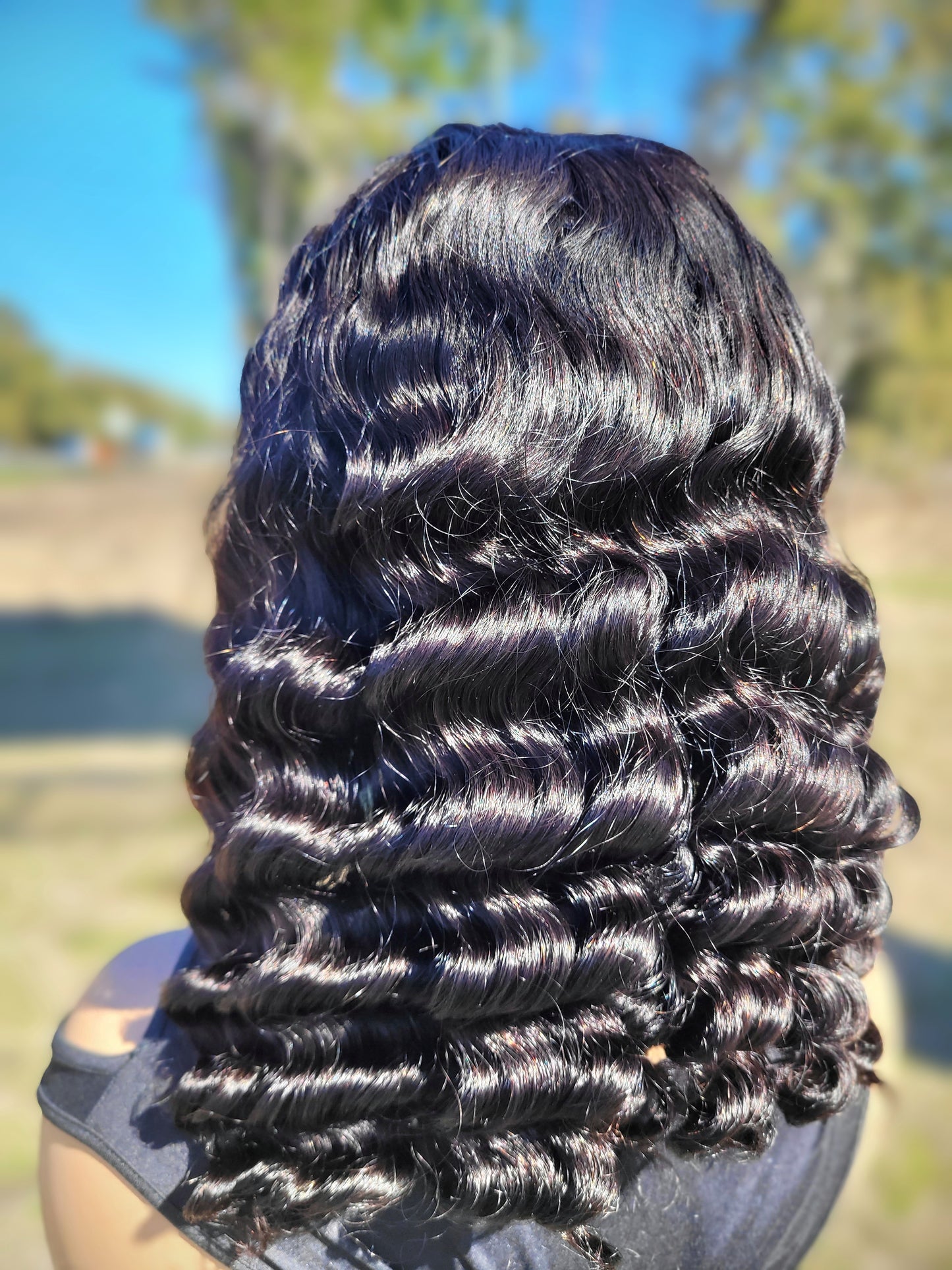 Kali 16' Loose Wave-Transparent Lace